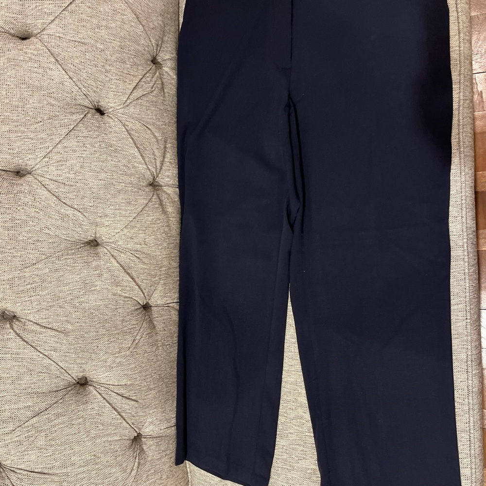 Elegant Women's Navy Trousers
